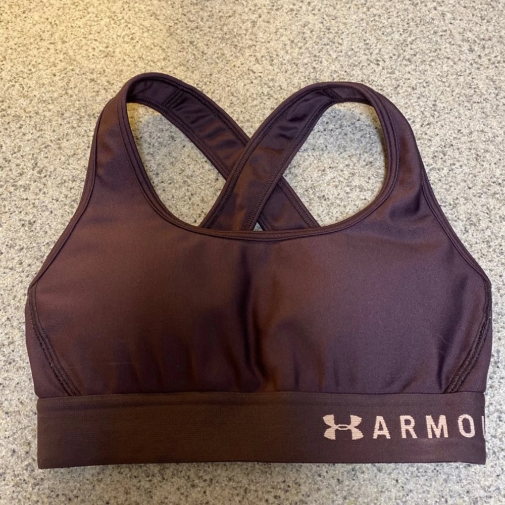 Plum Under Armour Sports Bra